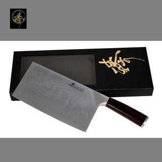 【臻】料理刀具 大馬士革鋼系列 / 中式菜刀-大片刀 DLC828-4B