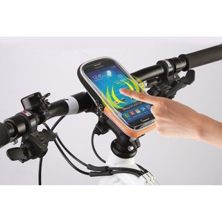 ✅PASS購物【臺灣現貨】ROSWHEEL 樂炫 自行車觸控手機包 手機袋 手機架 龍頭包 車把包 車管包 單車包