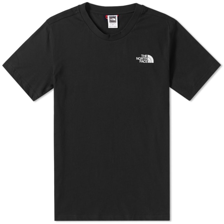 north face simple dome t shirt