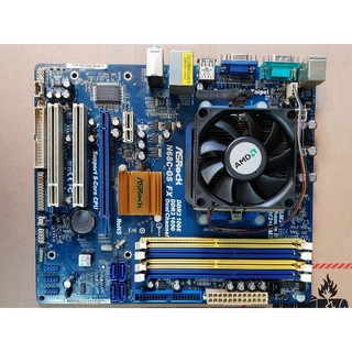 華擎N68C-GS FX主機板+Athlon II X4 635四核處理器+DDR3 4G記憶體【自取優惠價$1300】