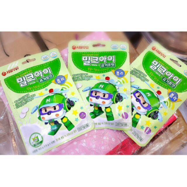 📣韓國牛奶鈣片 (優格口味)
