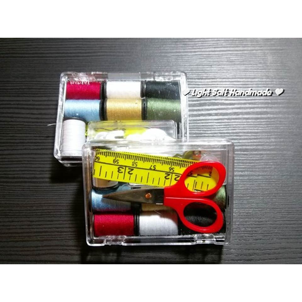 【光鹽小舖】小針線盒 針線組 縫紉盒 線盒 裁縫用品 縫紉用品 台灣製造