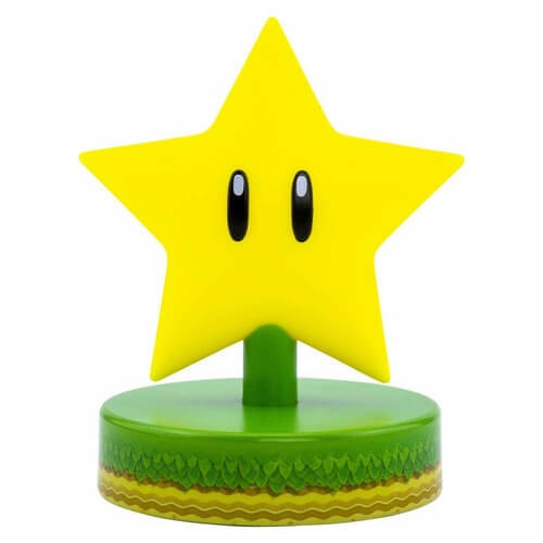 瑪利歐 Super Mario 無敵星星小夜燈