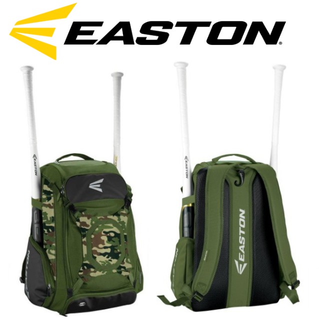 棒球裝備袋 個人裝備袋 EASTON 後背包 裝備袋  壘球裝備袋 運動後背包 裝備袋 遠征後背包 迷彩綠 包包 大容量