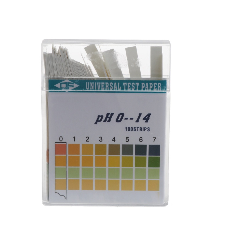 Colo 100 條 0-14 PH 鹼性酸性指示紙水唾液石蕊試紙