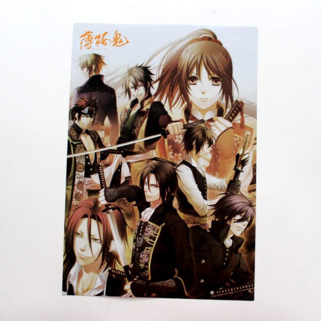 預購 薄櫻鬼雪村千鶴壓紋海報日本卡通動漫周邊一套八張42cm 29cm 蝦皮購物