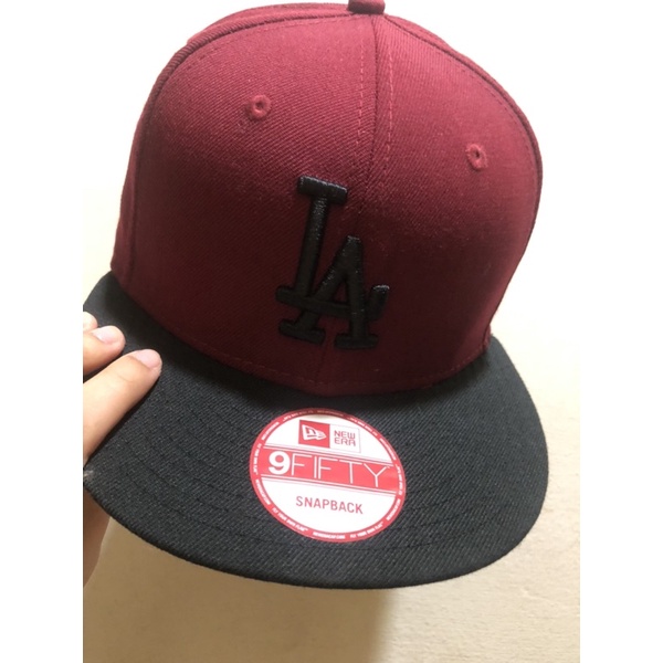 [正版］二手 New era 59fifty LA snapback 帽子 棒球帽 平板帽 籃球帽