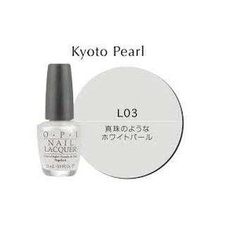 (—軒髮品屋)OPI 珍珠法式白 Kyoto Pearl L03 .