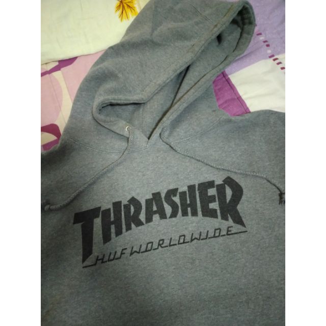 Thrasher x huf 帽T