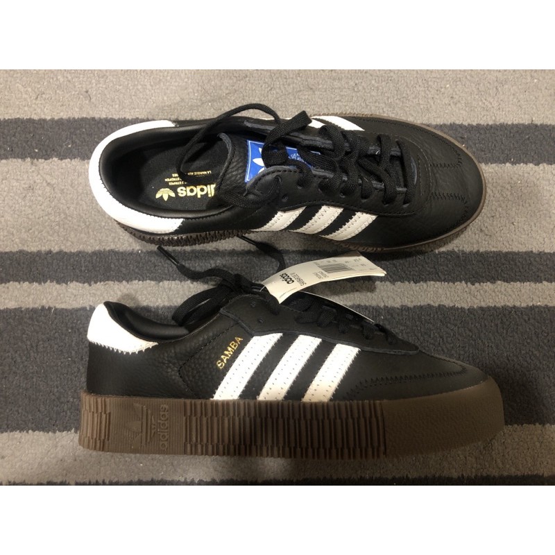 ADIDAS SAMBAROSE B28156 23.5cm愛迪達 增高鞋 蕾哈娜 Alexander