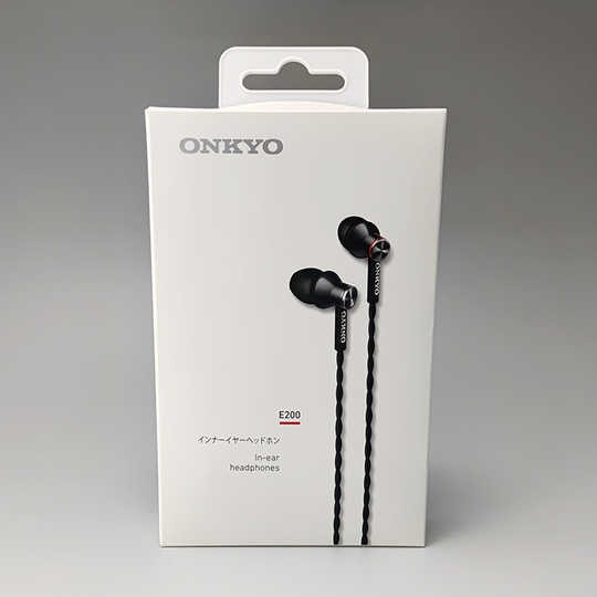 (現貨)日本安橋 Onkyo E200 入耳式耳機 全新盒裝