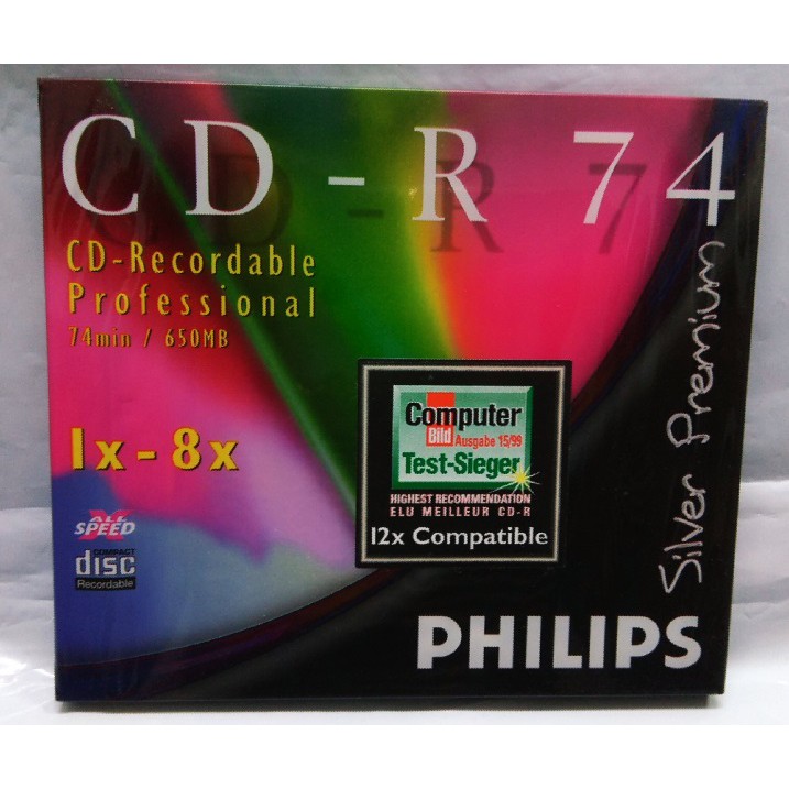 【庫存出清】日本製 PHILIPS CD-R 空白片