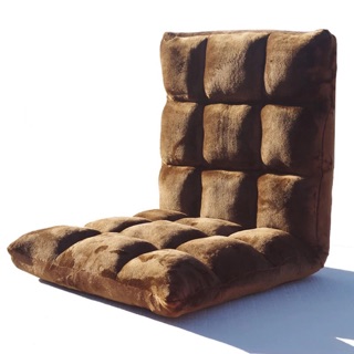 韓吉樹 日式 懶人 沙發椅 多段折疊 咖啡色 大尺寸