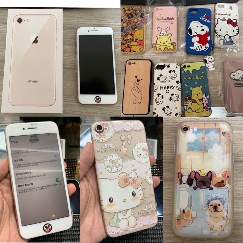 ❤️ 台南 8 64g 近新 一年而已 二手 女用機 玫瑰金 金 手機 空機 全新 iphone 2019 6 7