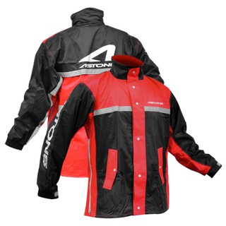 【梅雨季限時大特賣】ASTONE RA-505 雨衣 附鞋套 側開拉鍊 可背後揹包 運動型 兩件式雨衣【梅代安全帽】