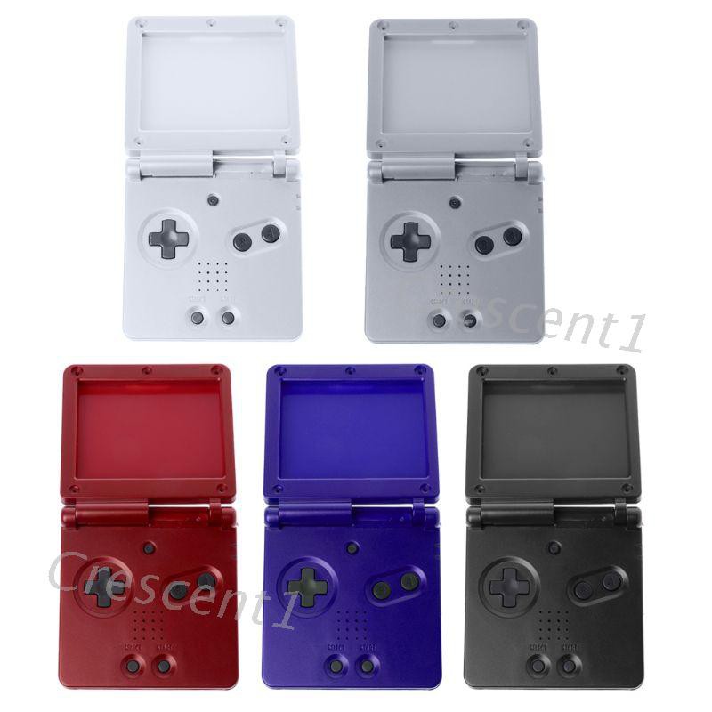 對於任天堂gba Sp對於遊戲機房屋盒蓋更換全部殼牌高級sp 蝦皮購物