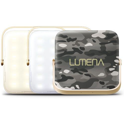 [現貨] N9 LUMENA 行動電源照明LED燈 戶外 露營燈具　灰色迷彩