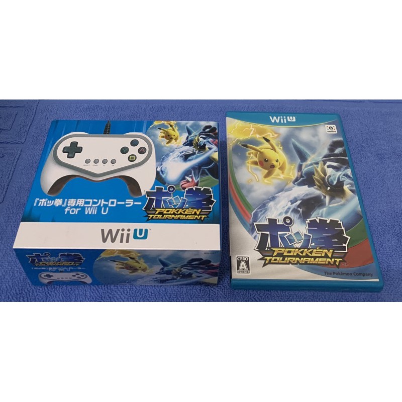 Wii U 寶可拳原廠遊戲片正版光碟日版片專屬手把口袋怪獸神奇寶貝精靈寶可夢二手片中古片wiiu 蝦皮購物