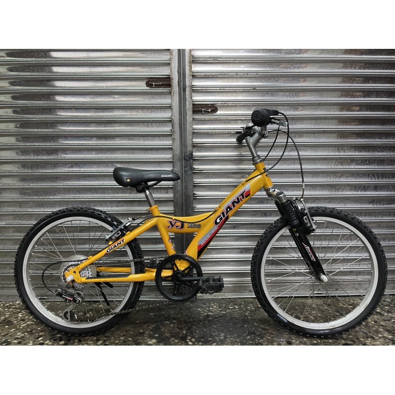 【台北二手腳踏車買賣】 GIANT YJ256 6段變速 20吋兒童腳踏車 中古捷安特兒童車 中古20吋腳踏車