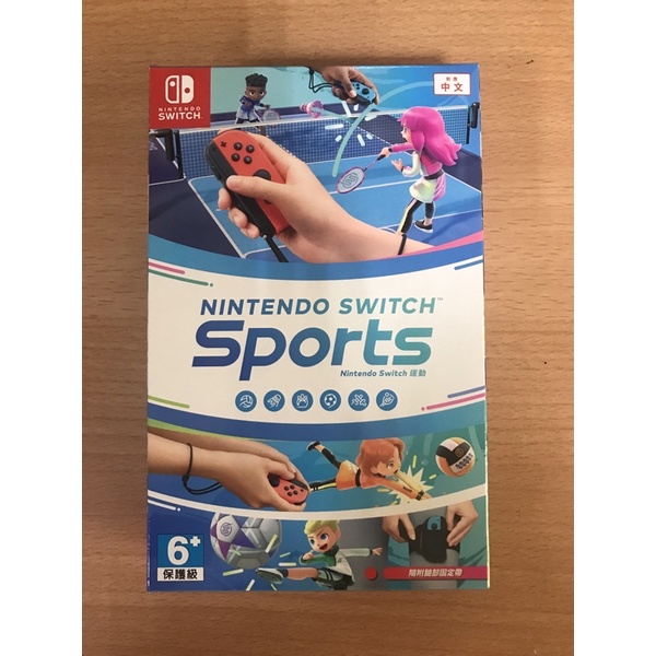 ♦️十倍蝦幣回饋♦️ NS SWITCH NINTENDO SWITCH SPORTS 運動 (內含腿部固定帶） 中文版