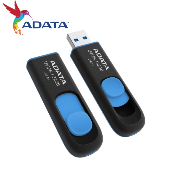 【台灣保固】ADATA 威剛 UV128 USB 3.2 32G 64G 128G 伸縮式 高速 隨身碟