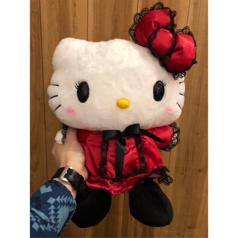 Sega 日本景品  紅衣 hello kitty 娃娃 玩偶 日貨