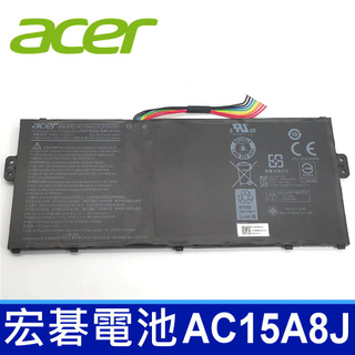 宏碁 ACER AC15A8J 3芯 . 電池 Chromebook R11 C738T CB5 CB5-132T