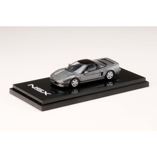 (小賈的車庫) HJ641006GM 1/64本田NSX (NA1) 1990 凱撒銀金屬 模型車