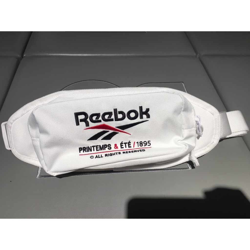 REEBOK CLASSIC BAG 復古運動腰包斜背包側背包白 DU7202