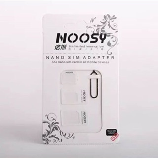 4合1 NOOSY SIM卡 轉接卡 nano sim micro sim 轉接卡托 sim卡套 手機轉接卡