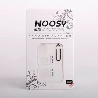 4合1 NOOSY SIM卡 轉接卡 nano sim micro sim 轉接卡託 sim卡套 手機轉接卡