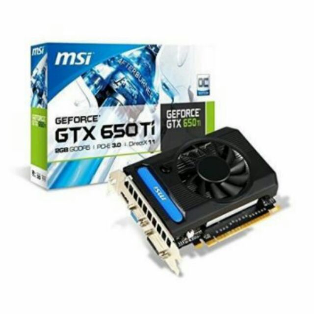 msi GTX650Ti 2G顯示卡