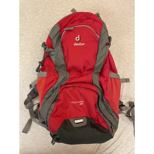 二手Deuter  futura 28紅色登山背包