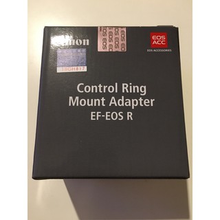 二手 佳能 公司貨 Canon EOS R用 控制環 轉接環空盒 公司貨空盒 CONTROL RING ADAPTER