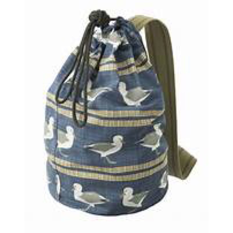 Uniqlo 攜手英國時尚品牌 JW Anderson 聯名系列 【 海鷗圖案後背包 】全新未剪標 Tote Bag