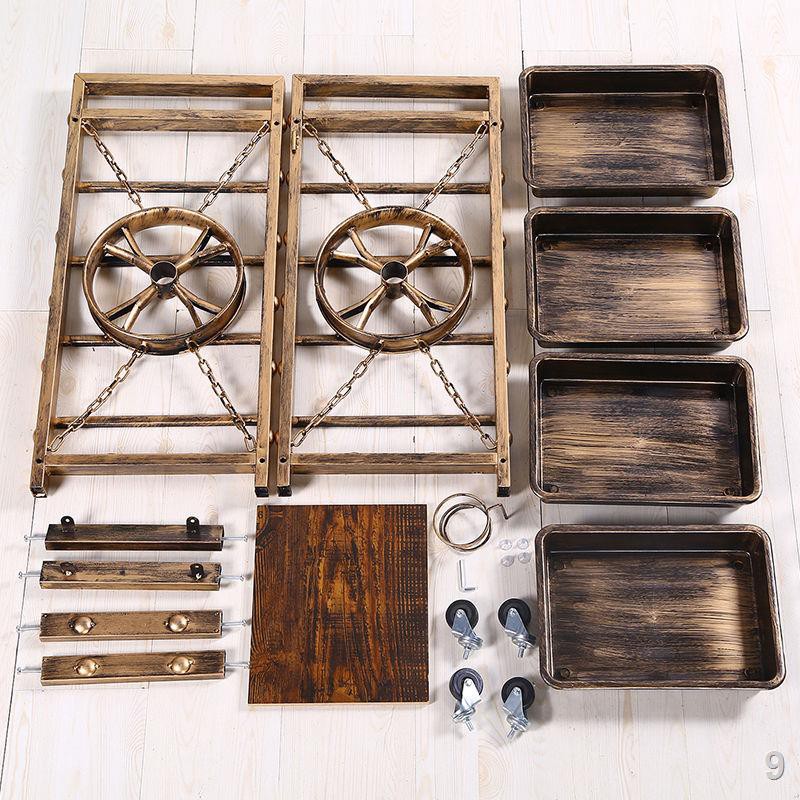 现货 美容美甲美發店工具車美發杠車大工美容美發圓凳萬象鐵輪圓凳包郵 蝦皮購物