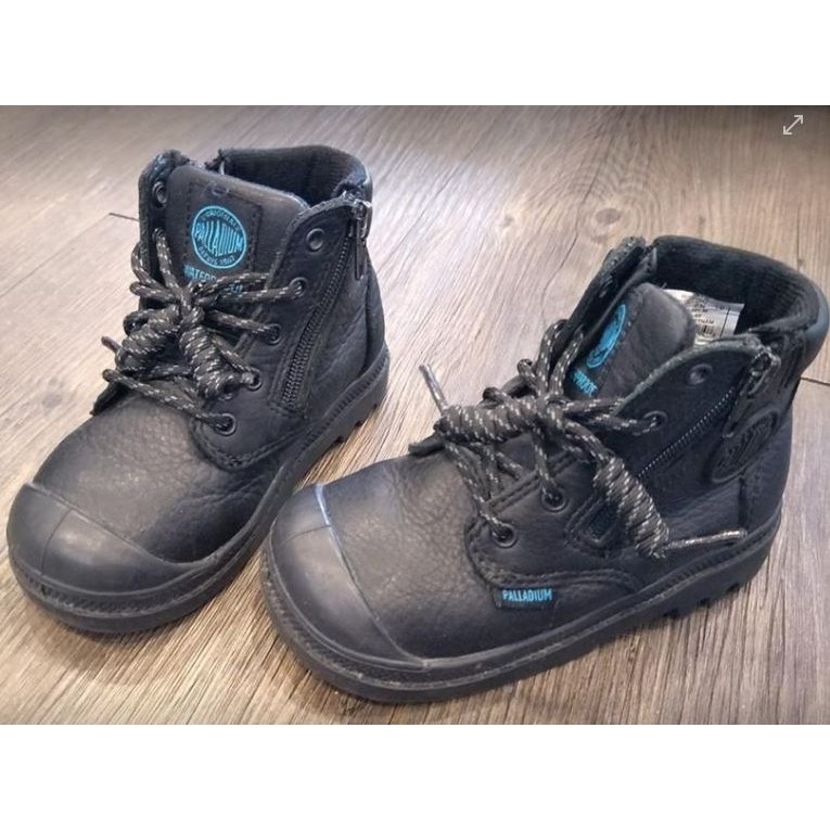 [二手]PALLADIUM PAMPA HI CUFF WP 防水學步鞋 小童軍靴