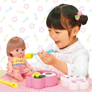 【HAHA小站】PL51365 麗嬰公司貨 日本 PILOT 兔子野餐盒(不含娃娃) 小美樂 娃娃配件 扮家家酒 禮物