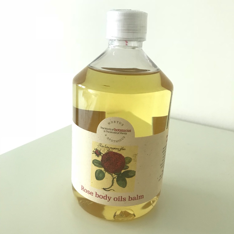 捷克菠丹妮 Botanicus 玫瑰香體凝脂 按摩油500ml 現貨