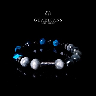 【Guardians】《獵獸》 鷹眼石 切面藍虎眼 時尚手鍊 配件 台灣品牌
