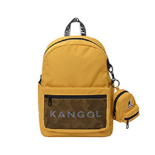 KANGOL 黃色後背包-6125174060