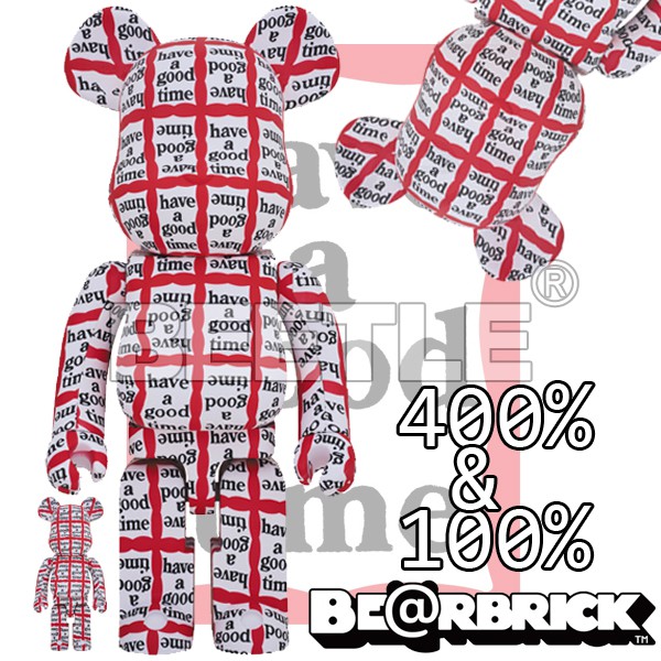 bearbrick have a good time