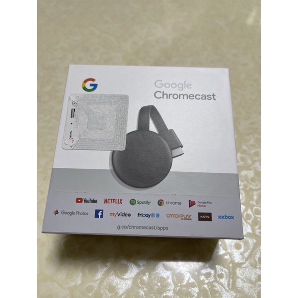 Google Chromecast 3 HDMI 媒體串流 播放器 追劇神器 原價1190