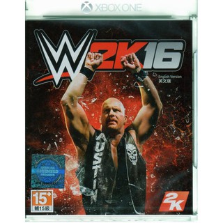 XBOXONE 遊戲 WWE 2K16 美國勁爆職業摔角 英文亞版