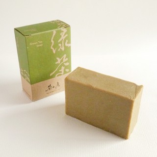 【茶山房】綠茶皂 手工皂100g 碧螺春綠茶 控油 油性膚質適用