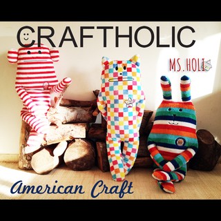 ᴄʀᴀғᴛʜᴏʟɪᴄ ☄American CRAFT☃漢堡兔兔中抱枕✡美國系列M號全家宇宙人 超大娃娃生日禮物告白禮物兔