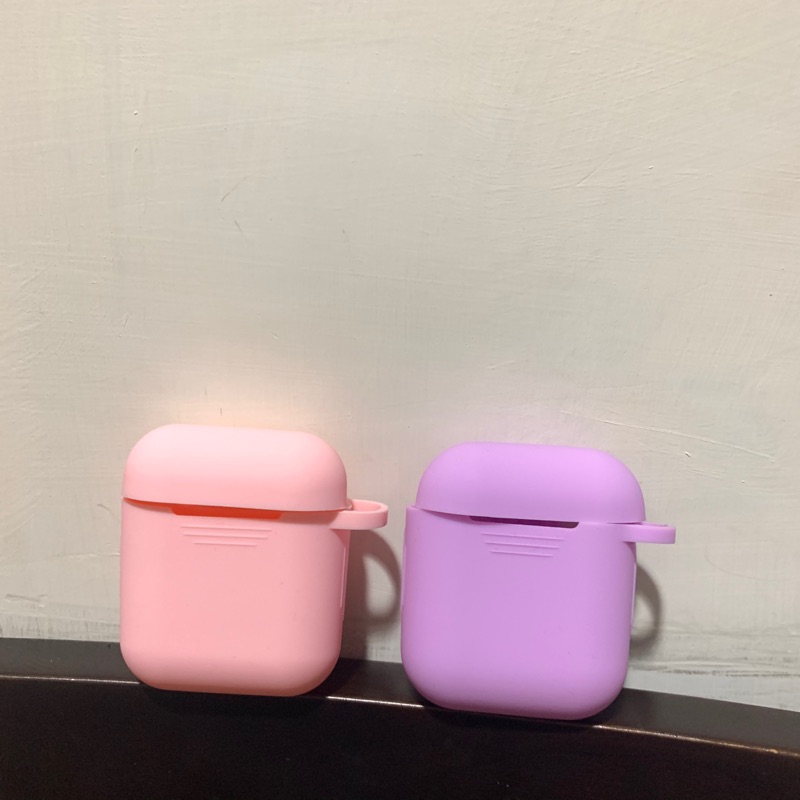 全新 air pods 無線耳機殼 耳機套 紫色/粉色