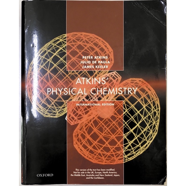 Atkins’ Physical Chemistry 物理化學 原文書 二手書