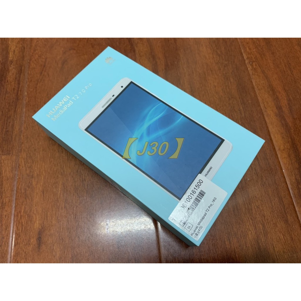 【J30 】全新未拆 華為 Huawei MediaPad T2 Pro 7吋 4G 可通話平板 16G 金色 指紋辨識