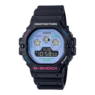 【CASIO】G-SHOCK 三眼設計 EL冷光照明防水200米耐衝擊構造 DW-5900DN-1 台灣卡西歐保固一年